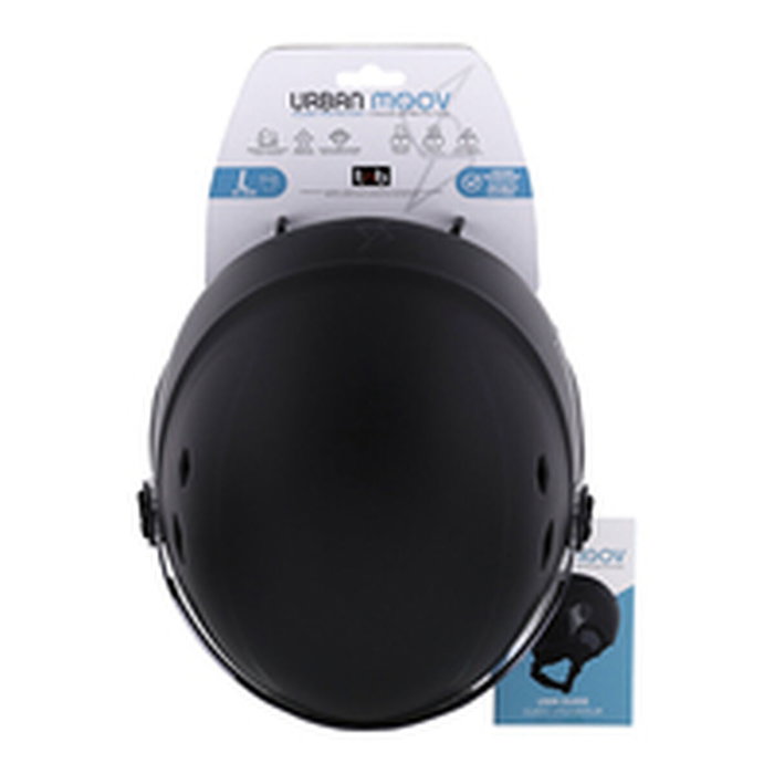 TNB URBAN MOOV Casco protector con visera y orejeras desmontables - Negro - Talla L TNB URBAN MOOV Casco protector con visera y orejeras desmontables - Negro - Talla L