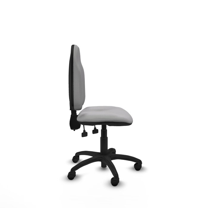 PIQUERAS Y CRESPO Silla de oficina Algarra Gris claro sin brazos PIQUERAS Y CRESPO Silla de oficina Algarra Gris claro sin brazos