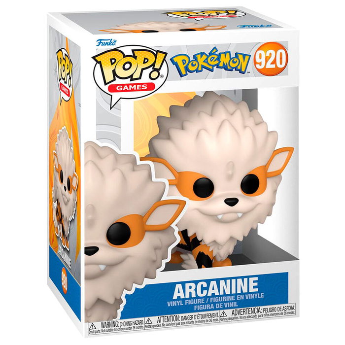 Figura Funko POP Pokemon Arcanine Vinilo 9cm Caja Regalo Figura Funko POP Pokemon Arcanine Vinilo 9cm Caja Regalo