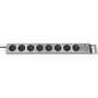 Brennenstuhl Super-Solid Protección contra sobretensiones 5 salidas AC Plata
