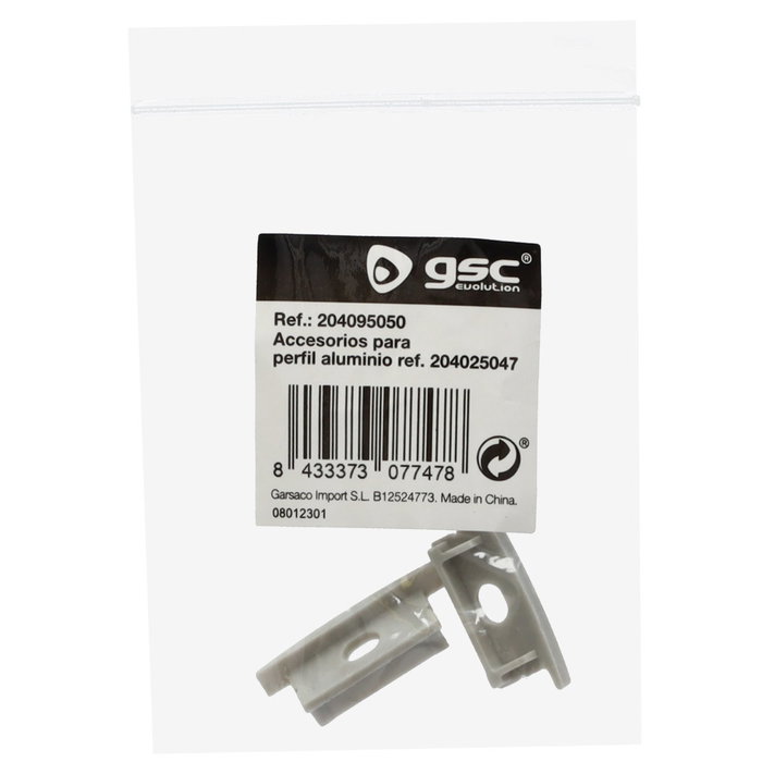 GSC Evolution Accesorios para perfil aluminio ref. 204025047 GSC Evolution Accesorios para perfil aluminio ref. 204025047