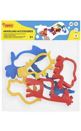 Moldes Jovi Bolsa Animales De La Jungla 6 Unidades