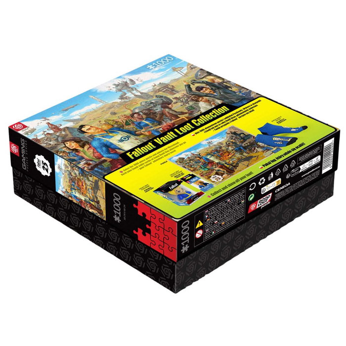 Fallout Caja de regalo Fallout Vault Loot Collection (Puzzle, calcetines, figurita y llavero) Fallout Caja de regalo Fallout Vault Loot Collection (Puzzle, calcetines, figurita y llavero)