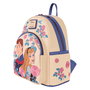 Loungefly Mochila Aurora & Principe La Bella Durmiente Disney 22.8x26.6x11.4cm Piel Sintetica Bordada Bolsillo Cremallera