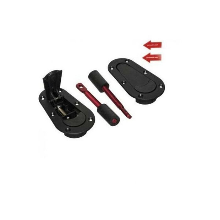 Occ Motorsport Kit Cierre Capot Aero Negro