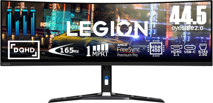 Lenovo Legion R45w-30 Monitor Gaming Curvo 44.5 pulg DQHD 5120 x 1440 Lenovo Legion R45w-30 Monitor Gaming Curvo 44.5 pulg DQHD 5120 x 1440