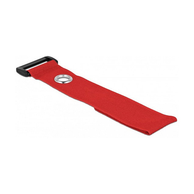DeLOCK Bridas de cable con lazo y ojal de sujeción Rojo 280 x 38 mm (3 piezas) DeLOCK Bridas de cable con lazo y ojal de sujeción Rojo 280 x 38 mm (3 piezas)