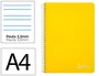 Liderpapel Cuaderno Espiral Witty A4 Tapa Dura Amarillo
