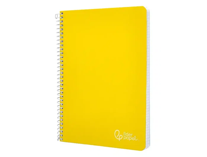 Liderpapel Cuaderno Espiral Witty A4 Tapa Dura Amarillo