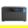QNAP TVS-H874X-I9-64G NAS Torre Intel Core i9-12900 16 núcleos 64GB RAM DDR4 8 bahías con QuTS hero, 4 puertos LAN 10GbE, 2xUSB 3.2, HDMI, Unidad de almacenamiento de red SMB