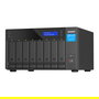 QNAP TVS-H874X-I9-64G NAS Torre Intel Core i9-12900 16 núcleos 64GB RAM DDR4 8 bahías con QuTS hero, 4 puertos LAN 10GbE, 2xUSB 3.2, HDMI, Unidad de almacenamiento de red SMB