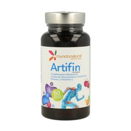 Mundonatural Artifin 60 cápsulas - Complemento glucosamina, condroitina y vitamina C