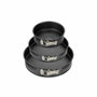 Zenker Juego de 3 moldes redondos desmontables Negro Metalizado 20, 24 y 28 cm