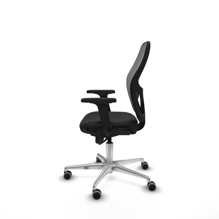 PIQUERAS Y CRESPO Silla de oficina Jorquera con mecanismo Sincro, Negro y Gris PIQUERAS Y CRESPO Silla de oficina Jorquera con mecanismo Sincro, Negro y Gris