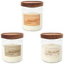 Home Deco Factory Vela Perfume Cocooning Acacia Tapa Vidrio Aroma Duración 36h Altura 11.5cm