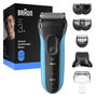 Braun Series 3 3010 BT Black/Blue