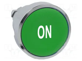 SCHNEIDER ELECTRIC Interruptor de presión Harmony XB4 verde 22mm
