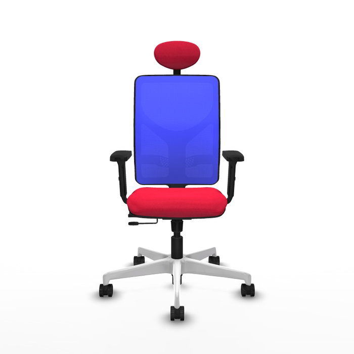 PIQUERAS Y CRESPO Silla de oficina Motilla con mecanismo Sincro/Traslack, Rojo y Azul PIQUERAS Y CRESPO Silla de oficina Motilla con mecanismo Sincro/Traslack, Rojo y Azul