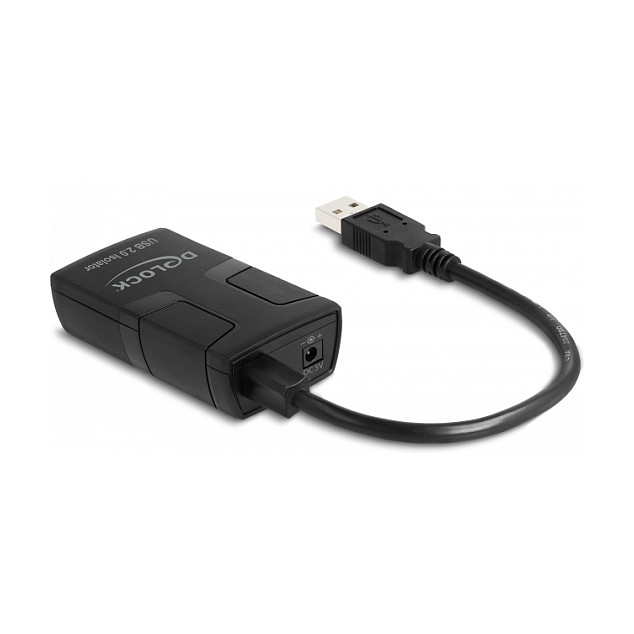 DeLOCK Aislador USB 2.0 Tipo-A Macho a Hembra con Aislamiento de 5 kV