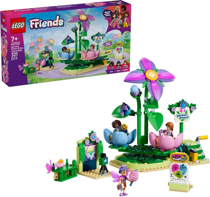 LEGO Friends Tazas Locas: Flores y Hadas 42702