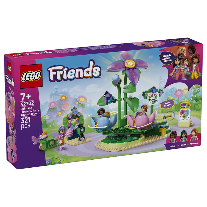 LEGO Friends Tazas Locas: Flores y Hadas 42702