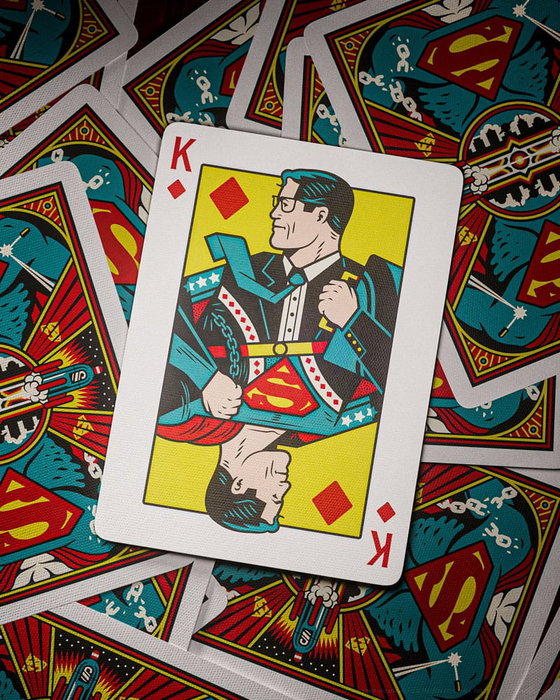 DC Comics Baraja de cartas Superman: The Man of Steel