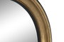 Espejo Romantico DKD Home Decor Dorado Negro 5 x 44 x 44 cm