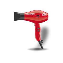Parlux Secador de Mano Advance Rojo K-Advance Motor 2200W Ionic & Ceramic Technology