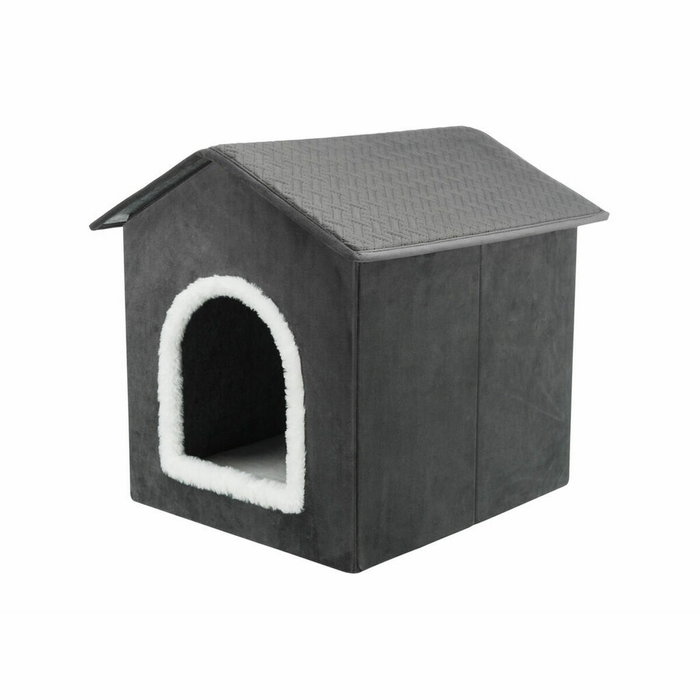 Trixie Refugio Livia 38 x 41 x 44 cm - Gris oscuro / Blanco