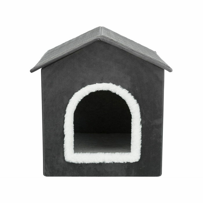 Trixie Refugio Livia 38 x 41 x 44 cm - Gris oscuro / Blanco