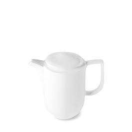 LANGENTHAL TIME Cafetera de Porcelana Blanca, Apta Lavavajillas y Microondas, 30 cl, Alto 13 cm