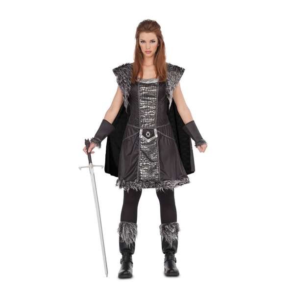My Other Me Disfraz Guerrera Del Norte con Vestido, Capa, Brazaletes y Cubrebotas, Talla S My Other Me Disfraz Guerrera Del Norte con Vestido, Capa, Brazaletes y Cubrebotas, Talla S