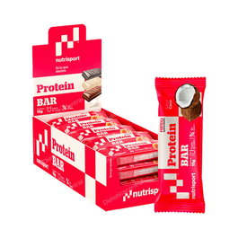 NUTRISPORT Barrita Proteica Coconut Caja 24Uds