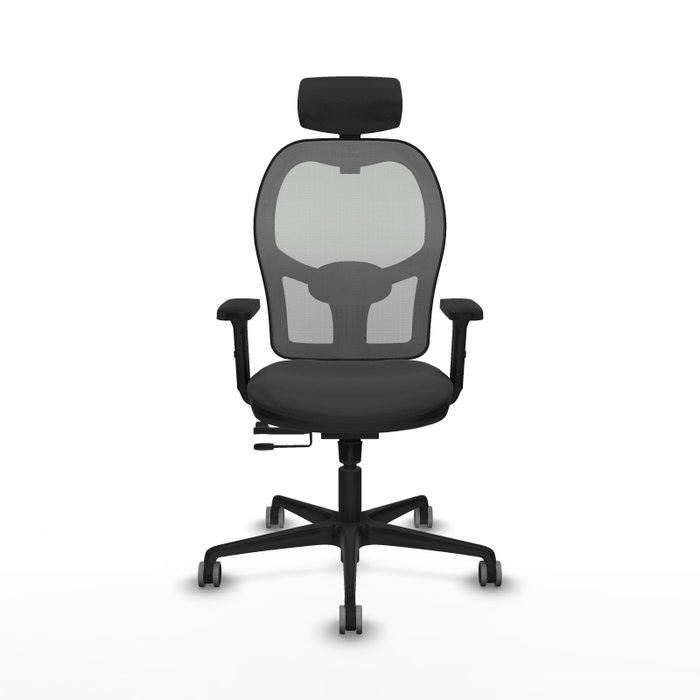 PIQUERAS Y CRESPO Silla de oficina Jorquera con mecanismo Sincro/Traslack Gris