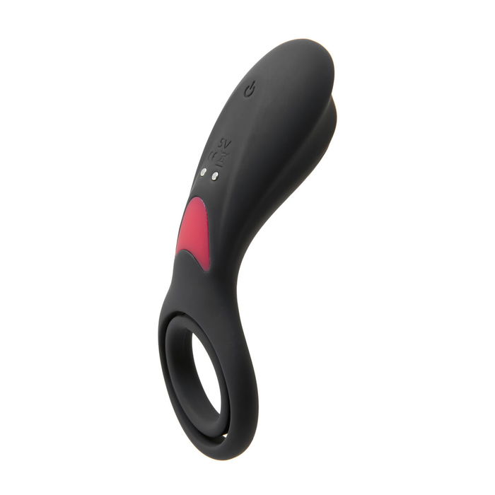 Anillo Vibrador para el Pene S Pleasures Negro