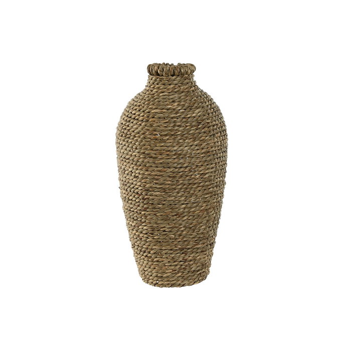 DKD Home Decor Jarrón de Fibra Natural 15x15x32 cm