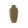DKD Home Decor Jarrón de Fibra Natural 15x15x32 cm