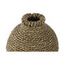 DKD Home Decor Jarrón de Fibra Natural 15x15x32 cm