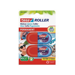 Tesa Mini Klebe-Roller ecoLogo 5 mm x 6 m (2 unidades)