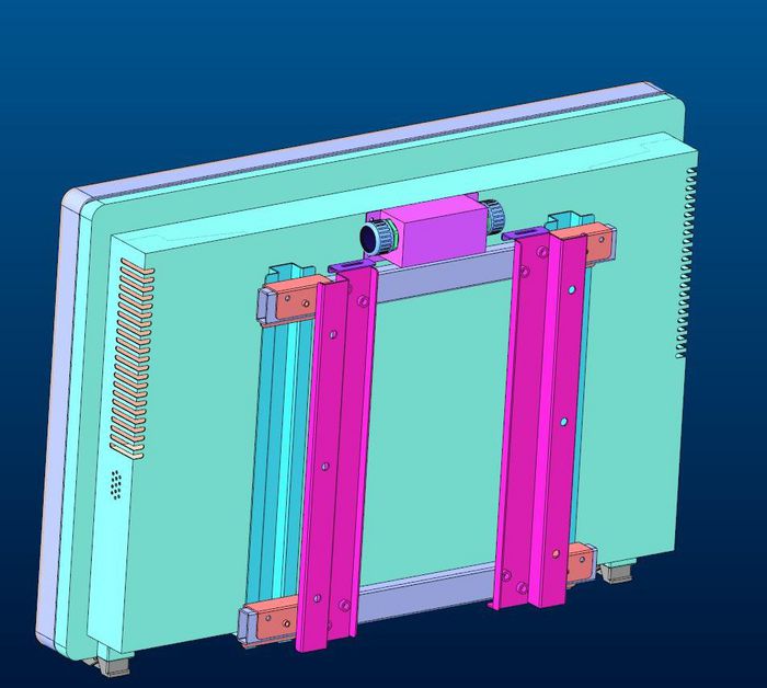 Ernitec Monitor 4K UHD de 43" Antivandálico e Impermeable Alta Luminosidad 3000 NITS Paisaje