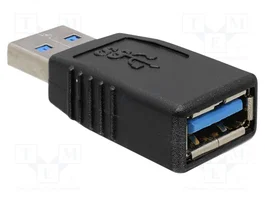 DeLOCK Adaptador USB 3.0-A 5 Gbps Negro