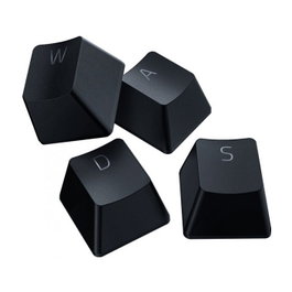 Razer PBT Keycap + Coiled Cable Upgrade Set - Classic Black - US/UK
