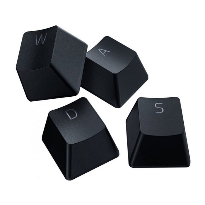 Razer PBT Keycap + Coiled Cable Upgrade Set - Classic Black - US/UK Razer PBT Keycap + Coiled Cable Upgrade Set - Classic Black - US/UK