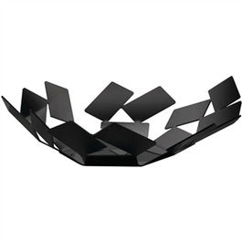 Alessi MT01 B Cesto de Acero y Resina Negro La Stanza dello Scirocco