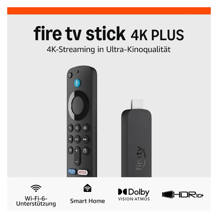Amazon Fire TV Stick 4K Plus WiFi 6 (2025)