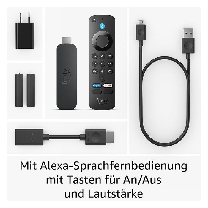 Amazon Fire TV Stick 4K Plus con Wi-Fi 6, Dolby Vision/Atmos y HDR10+