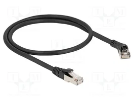 DeLOCK Cable de Red RJ45 Cat.8.1 S/FTP 0,5 m Negro