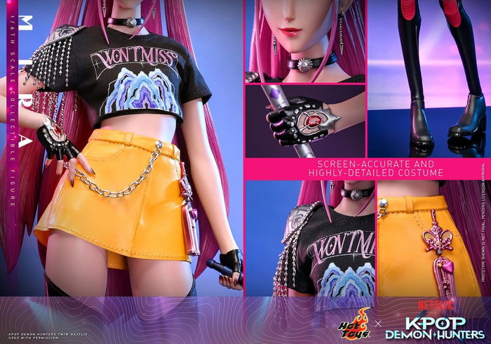 Hot Toys KPop Demon Hunters Figura 1/6 Mira 28 cm