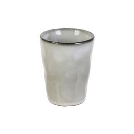 Home Deco Factory Vaso Espresso Gres Arena Colección Natural Capacidad 80 ml