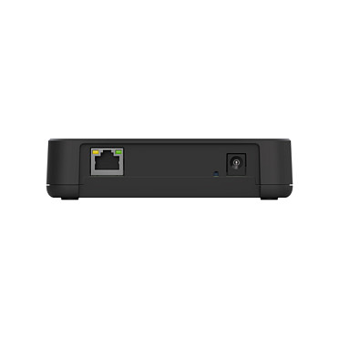 SEH Printserver ONE - Servidor de impresión Ethernet Gigabit USB 3.2 Gen 1, 1 puerto LAN, 1 puerto USB, Compatible con Windows y Mac, Negro